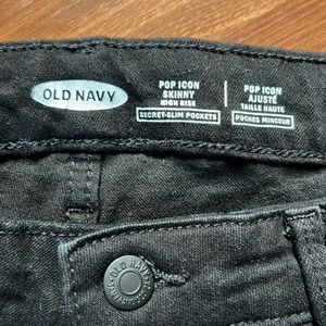Old Navy high rise skinny jeans